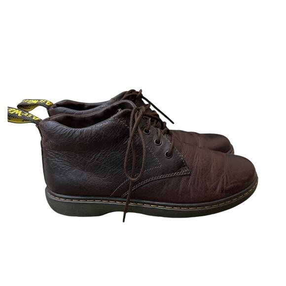 Dr Marten Barnie Brown Leather Boots Mens size 11 - Picture 3 of 7